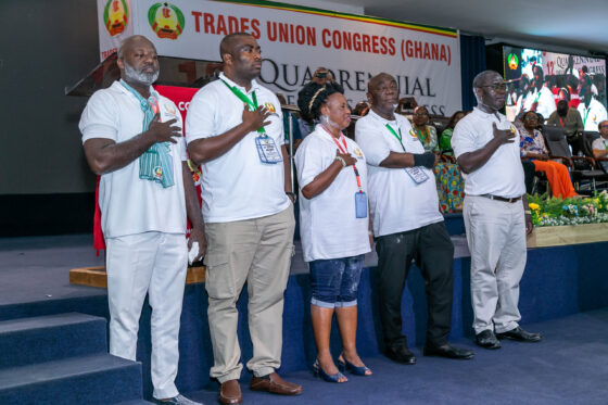 TUC-Ghana Elects New Leadership At 12th Quadrennial Delegate Congress