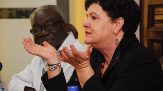 Sharan Burrow visit to the TUC-Ghana